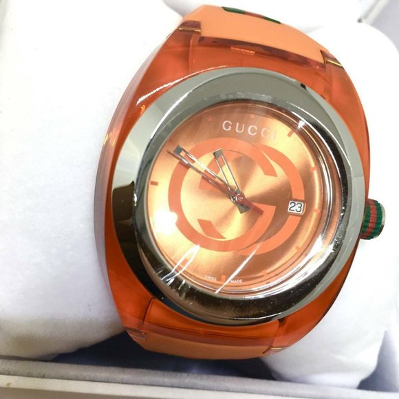 Gucci Watch Sync Rubber Unisex 